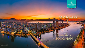 Siêu phẩm căn hộ cao cấp SAM Towers sổ hồng lâu dài, view trọn sông Hàn và Lễ hội pháo hoa DIFF