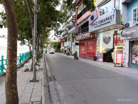 Phố Lạc Long Quân – Nhật Chiêu,Tây Hồ. Nhà 75m x 6 tầng, 50m ra Hồ Tây, giá 9.6 tỷ