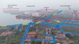 Sở hữu ngay lô đất 2 mặt tiền sát hồ Đại Lải cơ hội khởi tư sinh lời cao