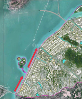 Bán Ô Đất Biệt Thự Mặt Biển Cao Xanh, A Mở Rộng- Duy nhất BT4 chào ra.