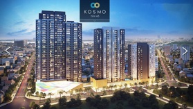 Bán quỹ căn hộ Kosmo 2 ngủ đến 4 ngủ (77 78 180m), giá chỉ từ 6,9tỷ đến 21tỷ, sẵn sổ, xem nhà 24/7