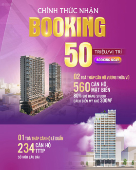 NHẬN BOOKING 2 TÒA CĂN HỘ BIỂN ĐÀ NẴNG CỦA TẬP ĐOÀN SUN GROUP GIÁ RẺ NHẤT 2025
