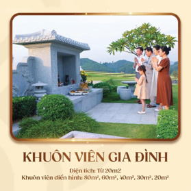 Nhanh tay! Siêu hiếm, khuôn viên mộ gia đình 40m2 ngay dưới tượng Địa Tạng Vương Bồ Tát - CK tới 4%