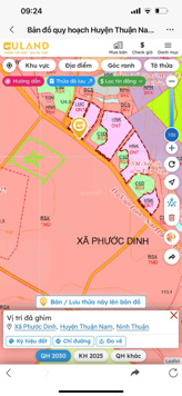 Bán đất tại Ninh Thuận, 704 triệu, 813 m2, sổ đỏ đầy đủ, ngõ 10m