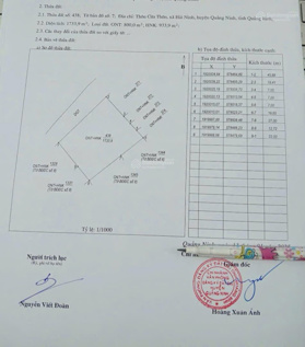 Đất biển hải ninh 1773m2 cách biển có 50m