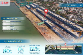 Quỹ căn Độc quyền cực hiếm Townhouse 3 tầng, 5 tầng Sun Symphony, CK tháng 4 cực kỳ hấp dẫn