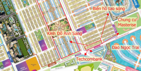 Cặp siêu phẩm Nhà phố Đường Đại Dương 30m - San Hô - OCP2, Ngã tư Đại lộ 51m, kinh doanh hút khách