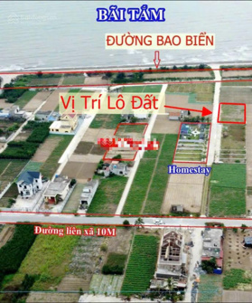 Chính chủ cần tiền bán nhanh 2 căn đường lớn đi thẳng ra biển Giao Phong-Quất Lâm giá rẻ nhất