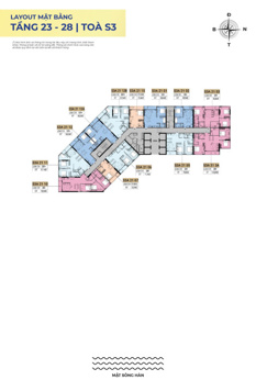 Căn góc 3 PN mặt sông tòa S3 Sun Symphony 3 tầm view ôm trọn sông Hàn, giá 9 tỷ, CK 20%