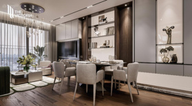 Chỉ 5 tỷ sở hữu ngay căn hộ 2PN, tầng cao The Victoria, Vinhomes Smart City,sẵn lot ô tô