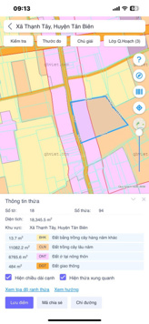 Bán đất trồng vườn Tân Biên Tây Ninh mặt tiền 140m, tổng cộng 18 công đất