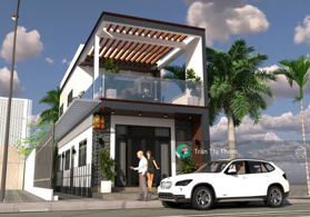 Bán nhà mặt tiền bờ kè Trần Hưng Đạo - Thị Trấn biển Phước Hải , BRVT