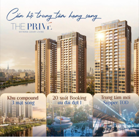 Giỏ hàng trực tiếp chủ đầu tư: căn hộ The Privé Q2 dự kiến chỉ từ 99tr/m2, TT 8.6% cho đến nhận nhà