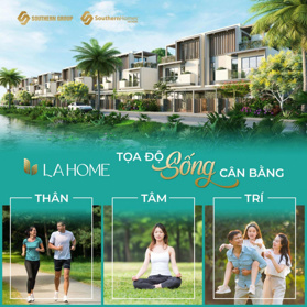 Nhà phố dự án La Home Long An, diện tích 90m2, giá F0 từ CĐT chỉ 2,9 tỷ