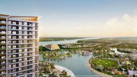 Bán căn hộ phong cách resort 2PN2VS full nội thất 80m The Opus One view đẹp nhất Vin Q9 tăng xe VF3