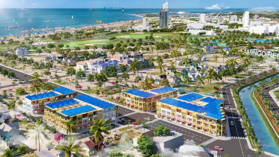 Đất mặt biển, trục kinh doanh, gần quảng trường, sân golf, nghỉ dưỡng của Flamingo