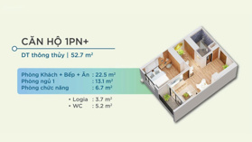 CĐT mở bán chung cư Yên Bình Complex từ 21 triệu/m2, S 52.7m2 tại khu Công Nghiệp Sam Sung Phổ Yên