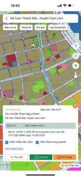 CHỦ CẦN BÁN NHANH ĐẤT CÓ THỔ CƯ KHU DÂN CƯ CAM THÀNH BẮC. LH: 0798 347 626