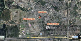 Sản phẩm hiếm có! Lô góc 2 mặt tiền 20m trục chính 659 KDC Phú Nhuận - Chuyên Đất Quanh Global City