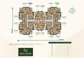 Chuyên chuyển nhượng Green Diamond 93 Láng Hạ. Các quỹ căn 1PN, 2PN, 3PN tư vấn chuyên sâu