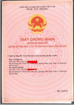 Bán nhà 3 mặt, đường TX22, phường Thạnh Xuân, Quận 12 Lh Công Cao 0928 399 999