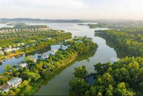 Bán mảnh đất xây biệt thự Vua, 2445m2, 3 mặt view hồ đẳng cấp bậc nhất Flamingo Đại Lải Resort