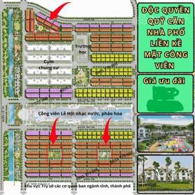 Độc quyền liền kề, biệt thự giá 5,2 tỷ: Các căn góc, mặt công viên. Đặc biệt giai đoạn 2 đường 68m