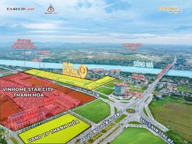 Nhà phố 5 tầng mặt Đại Lộ Nam Sông Mã đối diện 31 tòa chung cư Vin, diện tích 123.3m2, giá 10.5 tỷ