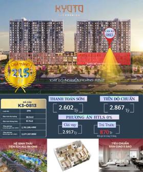 Căn 02PN tầng 8 hướng Đông Nam độc quyền chính sách siêu hời