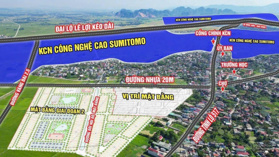 Chính chủ bán đất đấu giá Đông Yên, cạnh khu công nghiệp Thăng Long Sumitomo