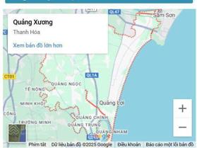 CHÍNH CHỦ BÁN LÔ ĐẤT A-07 MB 2683 MẶT ĐƯỜNG LƯU BÌNH THÁI 40M, QUẢNG LƯU, QUẢNG XƯƠNG