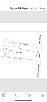 Bán lô đất đẹp tại 64/75 Đường Điện Biên, Phường Cửa Bắc, Tp. Nam Định. Giá chỉ 23 triệu/m2