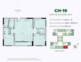 Cần bán các suất ngoại giao căn góc 2 - 3PN Đông Nam View Hồ Yên Sở 67tr/m CK 19% LH: 0934 515 868