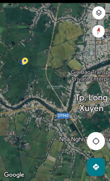 Chính chủ bán đất LUA tại Xã Mỹ Khánh, Long Xuyên, An Giang, diện tích 5.141 m2, mặt tiền 80m