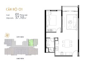 Giá đúng 130 triệu 1m2 sở hữu ngay căn hộ cao cấp 1PN tại quận Ba Đình. Đầu tư chắc thắng.