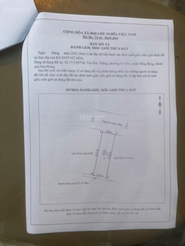 Nhà riêng 2PN, 2WC tại Sở Dầu, Hồng Bàng, Hải Phòng, 1,9 tỷ, 45.1m2 view đẹp hàng hiếm