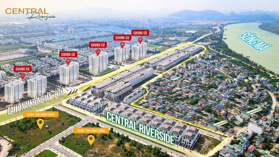 5 suất ngoại giao cuối cùng giá tốt nhất dự án Central Riverside - CK 7%, HTLS 0% 18 tháng đầu tiên