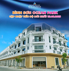 CHỈ VỚI TỪ 950TR SỞ HỮU NGAY SHOPHOUSE MẶT TIỀN ĐƯỜNG 21 MÉT RA BIỂN CHỈ 300M