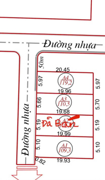 Bán đất Nghi Phong gần đường 72M giá chỉ từ 1 tỷ 350 triệu đường nhựa cụt