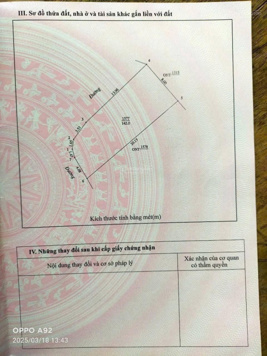 Bán lô góc Nghi Phong lối 2 đường 72M giá chỉ 2 tỷ 480 triệu đường nhựa đẹp