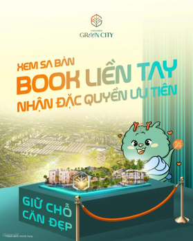 Đợt 1 mở bán Vinhomes Green City Long An - Booking chỉ từ 100 triệu (có hoàn lại) - LH 0911 688 033
