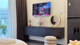 Tôi chủ nhà cần bán gấp CH Studio, 25,5m2 sẵn HĐ thuê hướng mát tại Vinhomes Green Bay