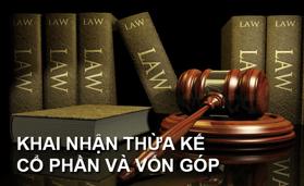 Di sản thừa kế là cổ phần, phần vốn góp trong doanh nghiệp: Cách xử lý?