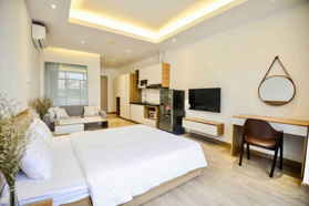 Chính chủ cho thuê CHDV DT 35m2 full nội thất cao cấp PCCC đầy đủ chỉ từ 6.8 - 7,8 triệu/tháng