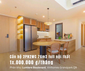 Em sẵn 3000 căn hộ cho thuê ở Vinhomes Grand Park-Có Website xem đầy đủ hết giỏ hàng - Giá từ 4tr2