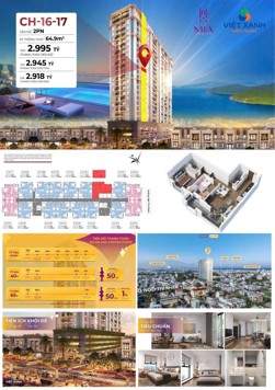 CHỈ 2,6 TỶ SỞ HỮU CĂN HỘ 2PN MIA CENTER POINT TRUNG TÂM LIÊN CHIỂU TP. ĐÀ NẴNG!