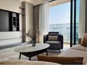 Cho thuê căn hộ The River Thủ Thiêm 1 - 4PN, giá từ 19tr 100tr/tháng, view sông full NT