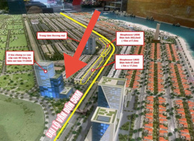 Vân Đồn thành đặc khu, bán đất LK Phương Đông, cách biển 50m đối diện chung cư, DT87,5m giá 3,1 tỷ