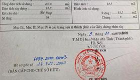 Chính chủ bán nhà riêng gần trường tiểu học/trung học cơ sở Kim Giang, phố Hoàng Đạo Thành