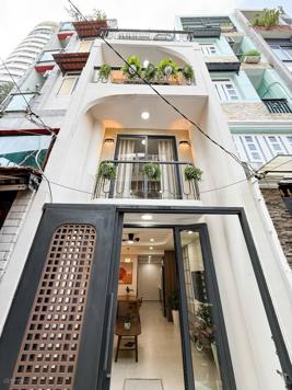 BÁN NHÀ HẼM XE HƠI NGÔ TẤT TỐ BÌNH THẠNH 3 PHÒNG NGỦ